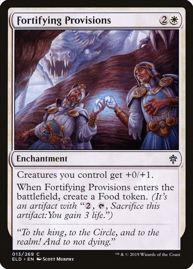 Fortifying Provisions [Throne of Eldraine] - Evolution TCG