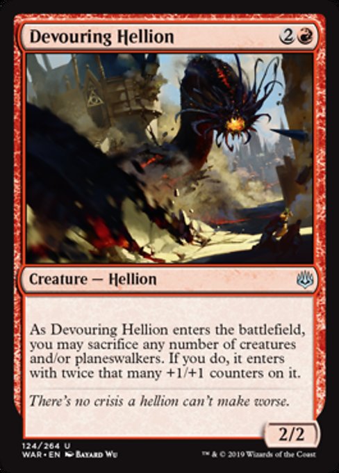 Devouring Hellion [War of the Spark] - Evolution TCG