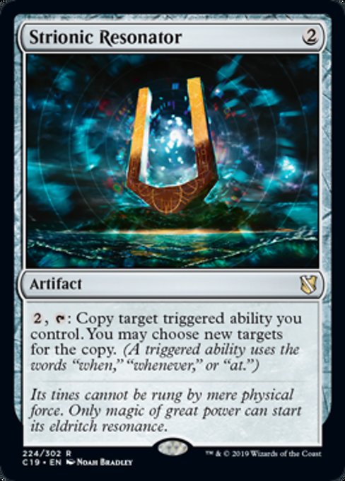 Strionic Resonator [Commander 2019] - Evolution TCG