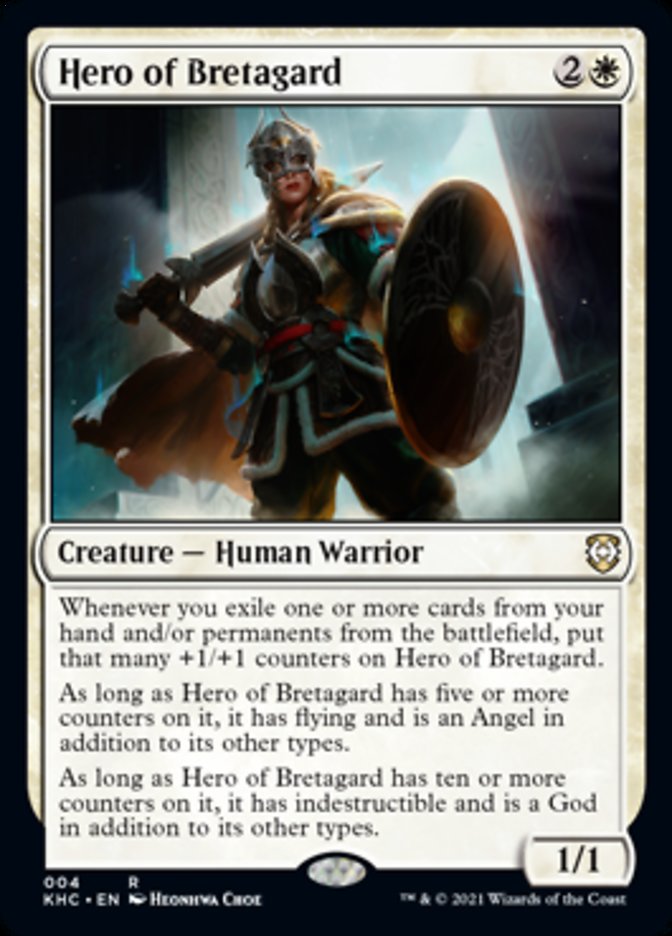 Hero of Bretagard [Kaldheim Commander] - Evolution TCG