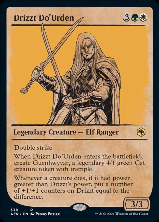 Drizzt Do'Urden (Showcase) [Dungeons & Dragons: Adventures in the Forgotten Realms] - Evolution TCG