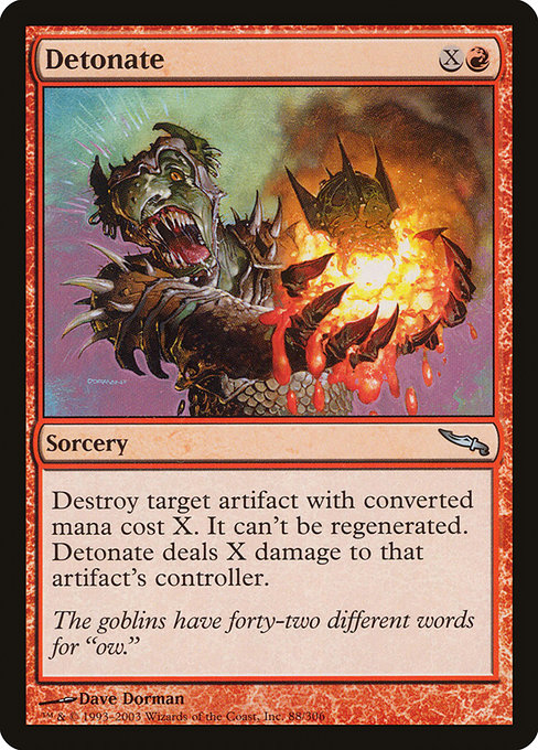 Detonate [Mirrodin] - Evolution TCG | Evolution TCG