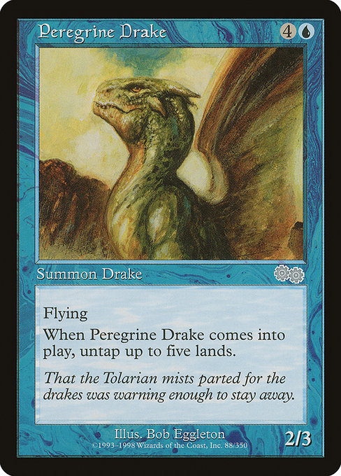 Peregrine Drake [Urza's Saga] - Evolution TCG
