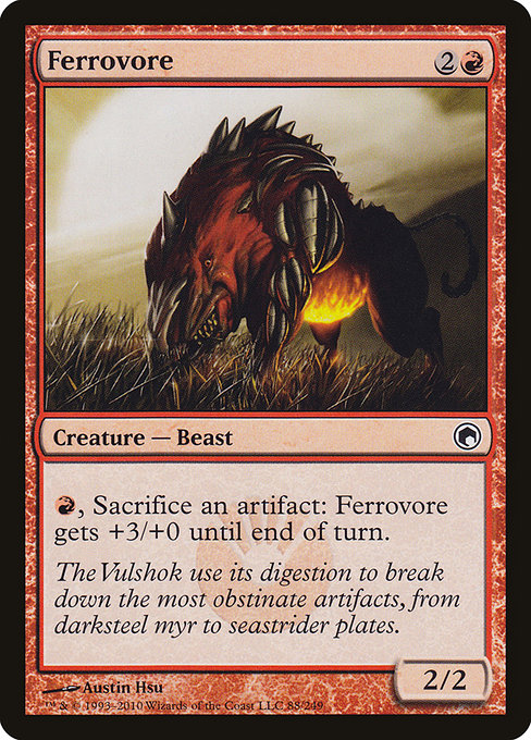 Ferrovore [Scars of Mirrodin] - Evolution TCG