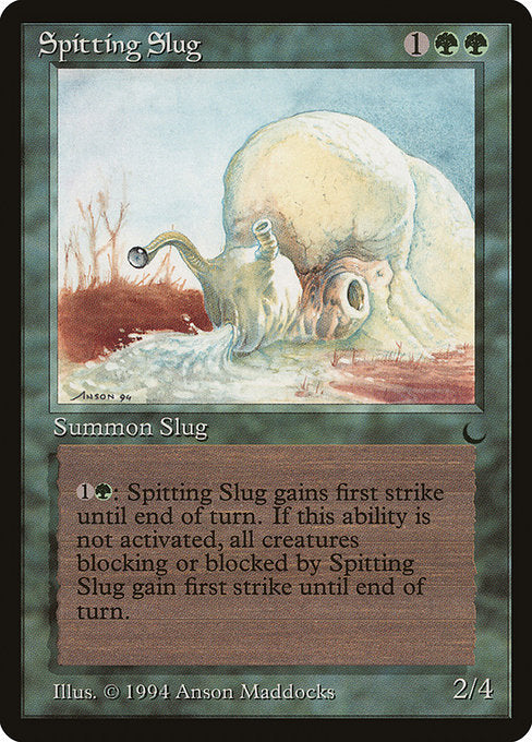Spitting Slug [The Dark] - Evolution TCG