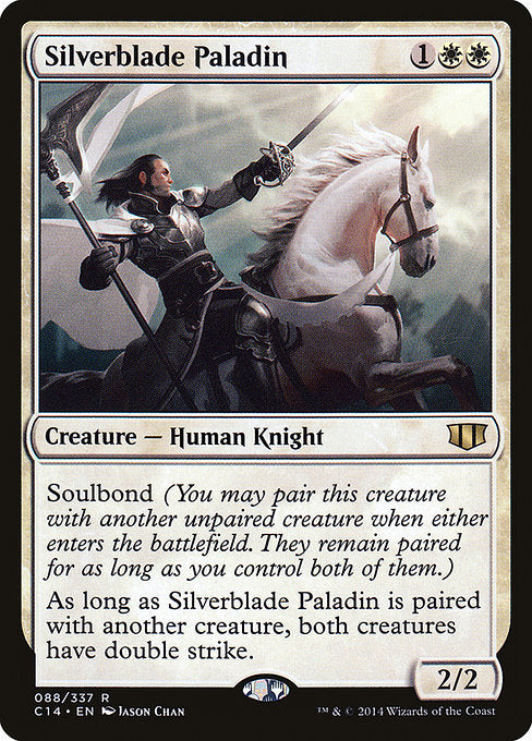 Silverblade Paladin [Commander 2014] - Evolution TCG