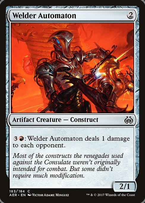 Welder Automaton [Aether Revolt] - Evolution TCG