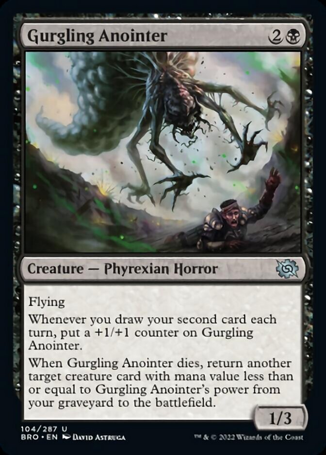 Gurgling Anointer [The Brothers' War] - Evolution TCG