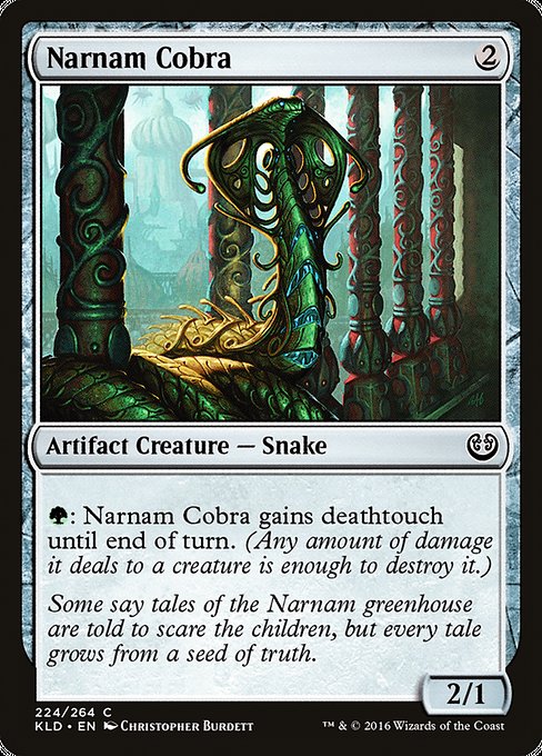 Narnam Cobra [Kaladesh] - Evolution TCG