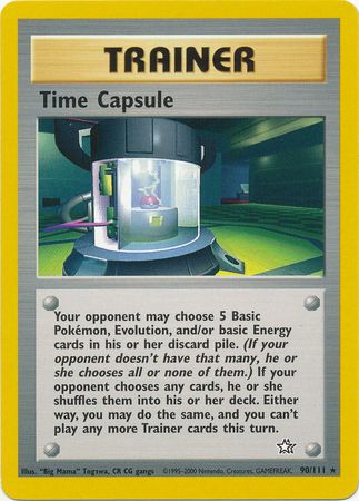 Time Capsule (90/111) [Neo Genesis Unlimited] - Evolution TCG