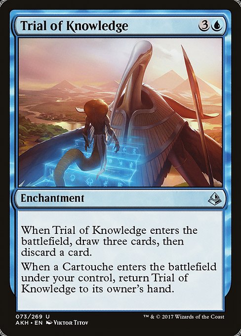 Trial of Knowledge [Amonkhet] - Evolution TCG