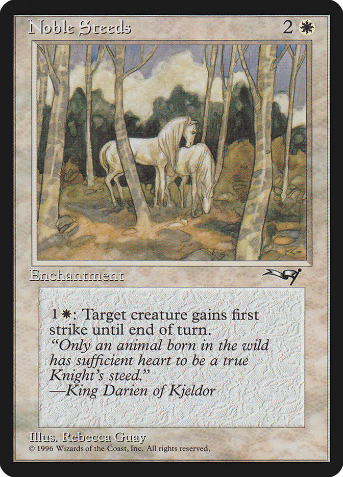 Noble Steeds (Grazing) [Alliances] - Evolution TCG