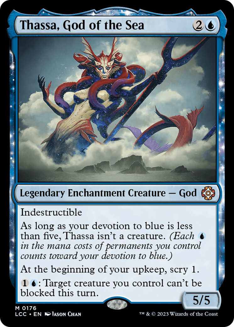 Thassa, God of the Sea [The Lost Caverns of Ixalan Commander] - Evolution TCG