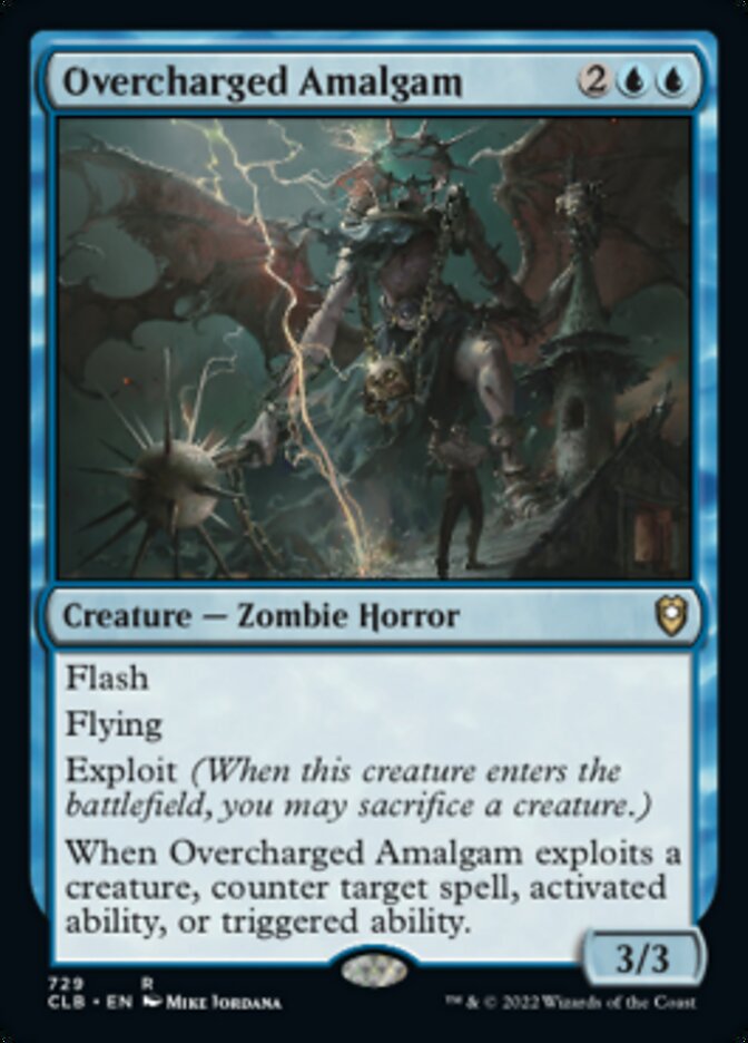 Overcharged Amalgam [Commander Legends: Battle for Baldur's Gate] - Evolution TCG