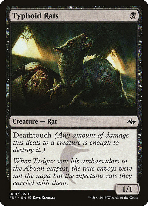 Typhoid Rats [Fate Reforged] - Evolution TCG