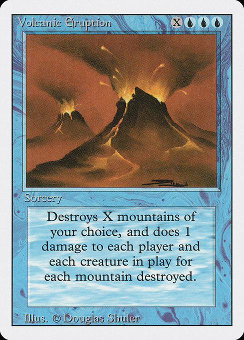 Volcanic Eruption [Revised Edition] - Evolution TCG