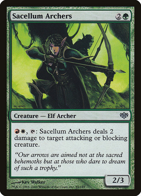 Sacellum Archers [Conflux] - Evolution TCG