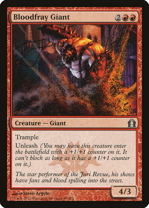 Bloodfray Giant [Return to Ravnica] - Evolution TCG