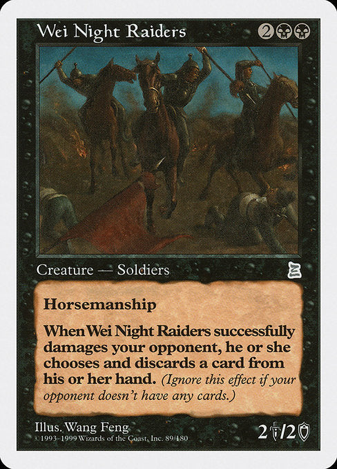 Wei Night Raiders [Portal Three Kingdoms] - Evolution TCG