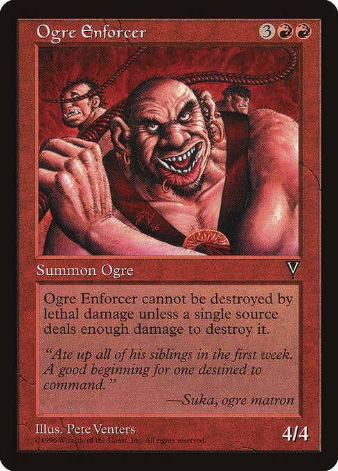 Ogre Enforcer [Visions] - Evolution TCG