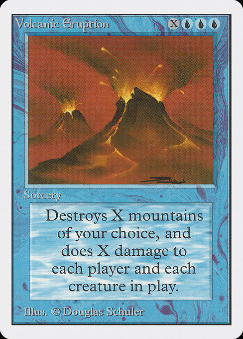 Volcanic Eruption [Unlimited Edition] - Evolution TCG