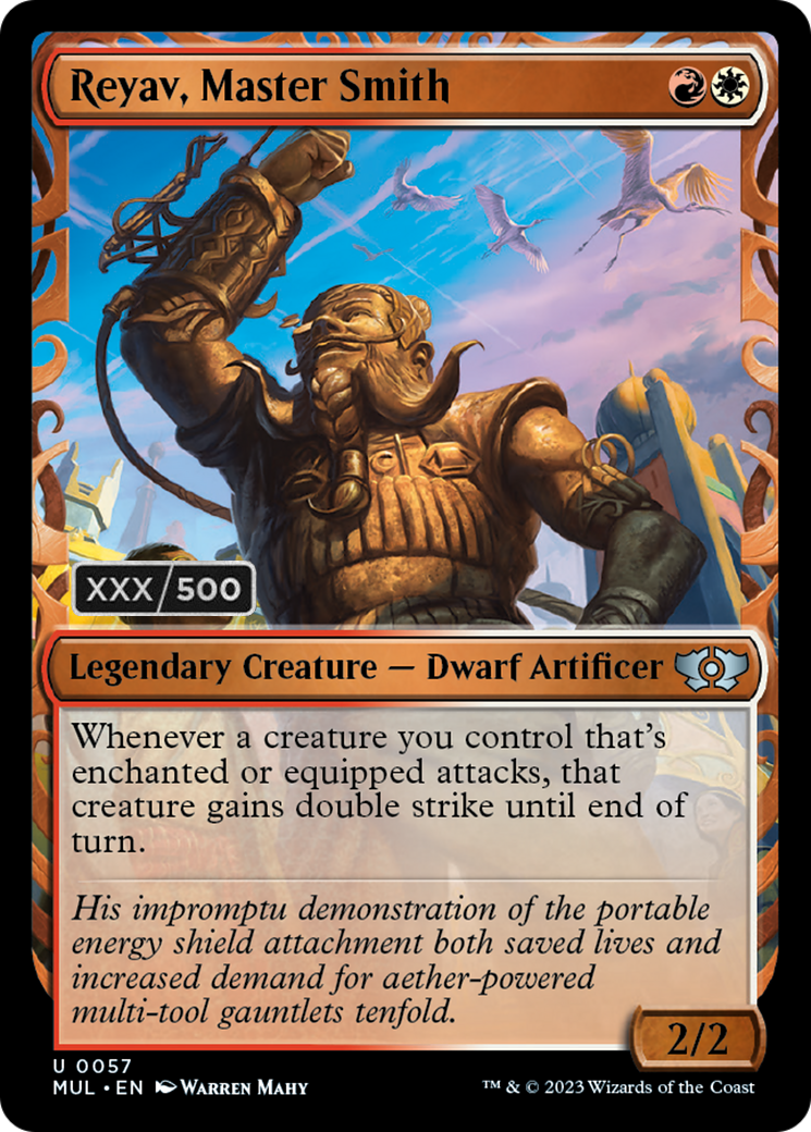 Reyav, Master Smith (Serialized) [Multiverse Legends] - Evolution TCG