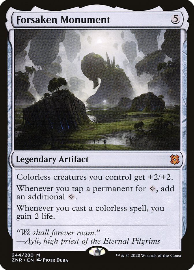 Forsaken Monument [Zendikar Rising] - Evolution TCG