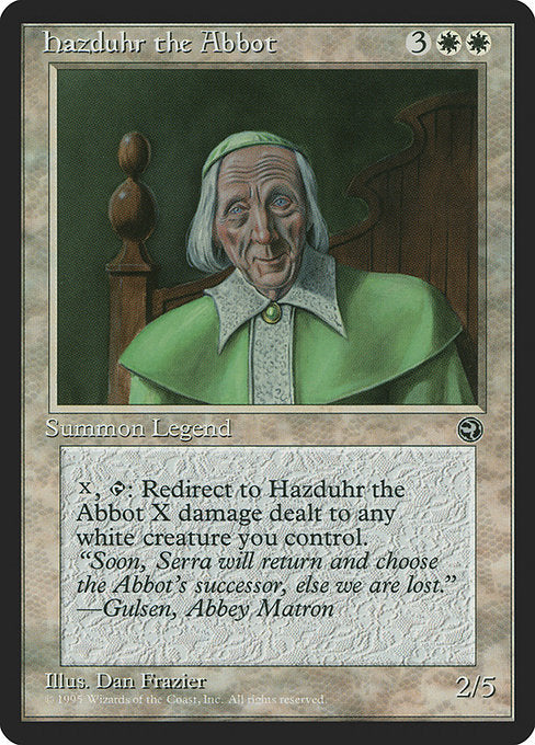 Hazduhr the Abbot [Homelands] - Evolution TCG