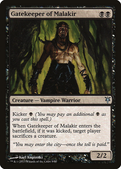 Gatekeeper of Malakir [Duel Decks: Sorin vs. Tibalt] - Evolution TCG