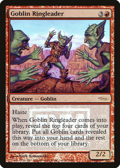 Goblin Ringleader [Friday Night Magic 2007] - Evolution TCG
