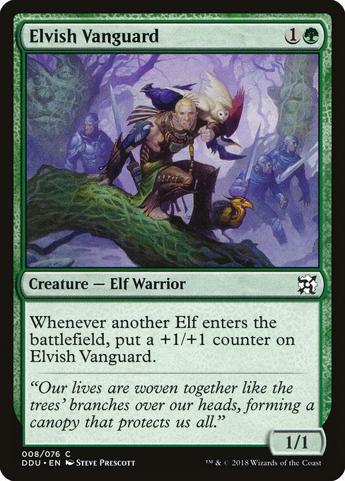 Elvish Vanguard [Duel Decks: Elves vs. Inventors] - Evolution TCG