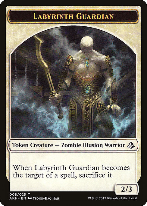 Labyrinth Guardian Token [Amonkhet Tokens] - Evolution TCG
