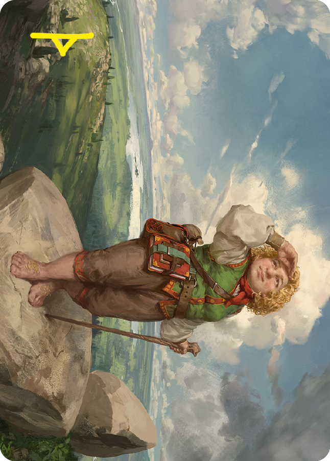 Elanor Gardner Art Card (Gold-Stamped Signature) [The Lord of the Rings: Tales of Middle-earth Art Series] - Evolution TCG
