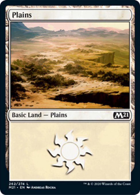 Plains (262) [Core Set 2021] - Evolution TCG