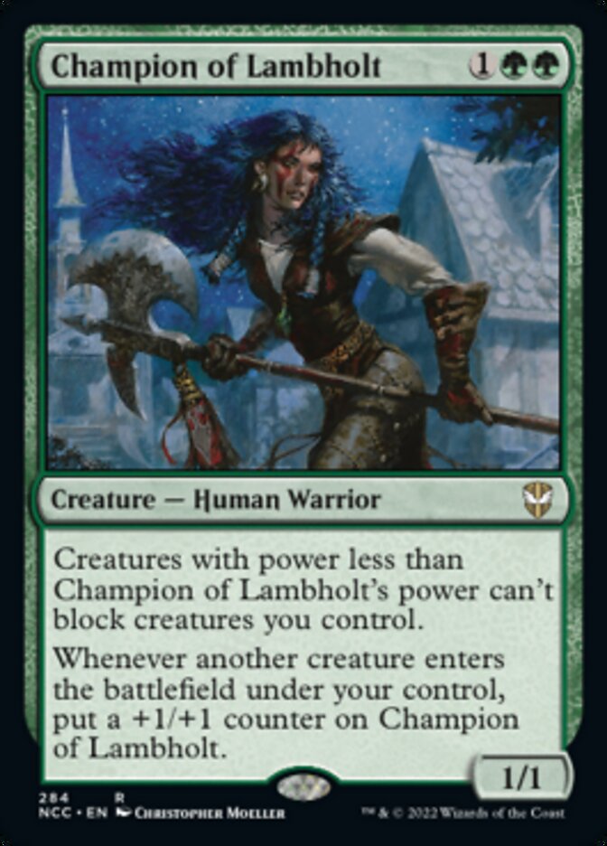 Champion of Lambholt [Streets of New Capenna Commander] - Evolution TCG