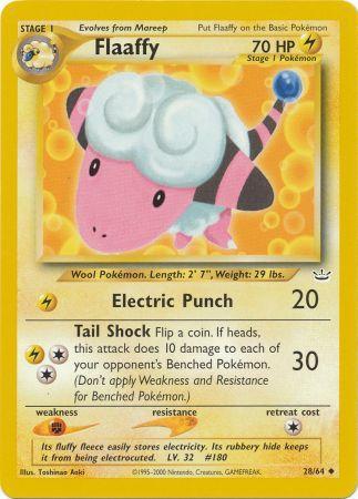 Flaaffy (28/64) [Neo Revelation Unlimited] - Evolution TCG