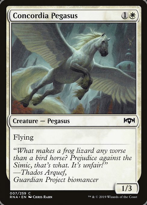 Concordia Pegasus [Ravnica Allegiance] - Evolution TCG