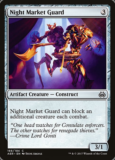 Night Market Guard [Aether Revolt] - Evolution TCG