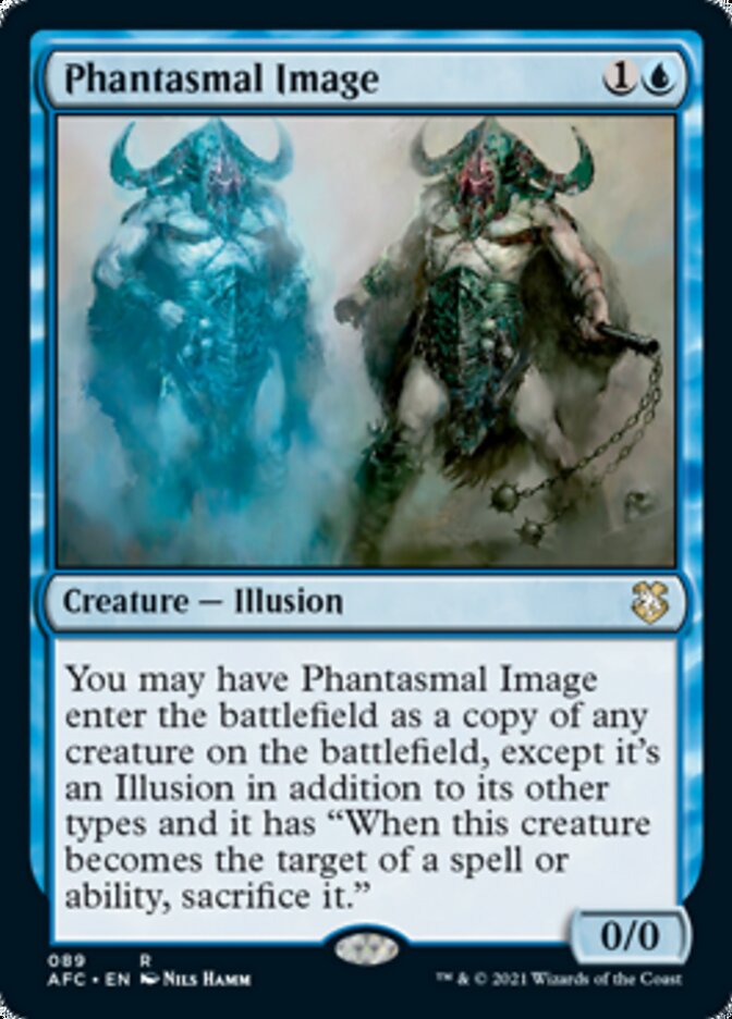 Phantasmal Image [Dungeons & Dragons: Adventures in the Forgotten Realms Commander] - Evolution TCG