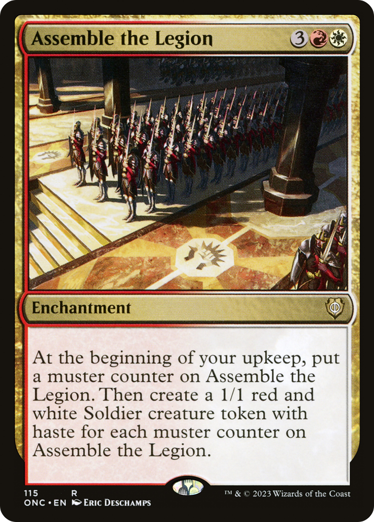Assemble the Legion [Phyrexia: All Will Be One Commander] - Evolution TCG