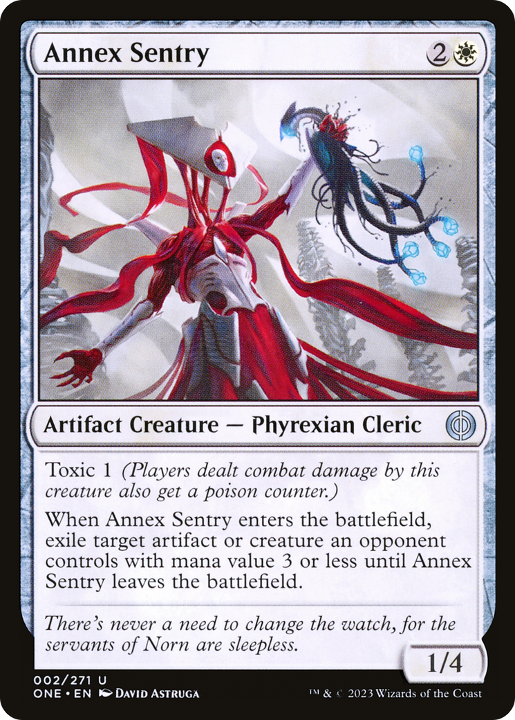 Annex Sentry [Phyrexia: All Will Be One] - Evolution TCG