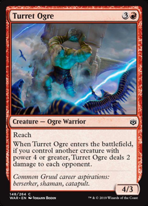 Turret Ogre [War of the Spark] - Evolution TCG