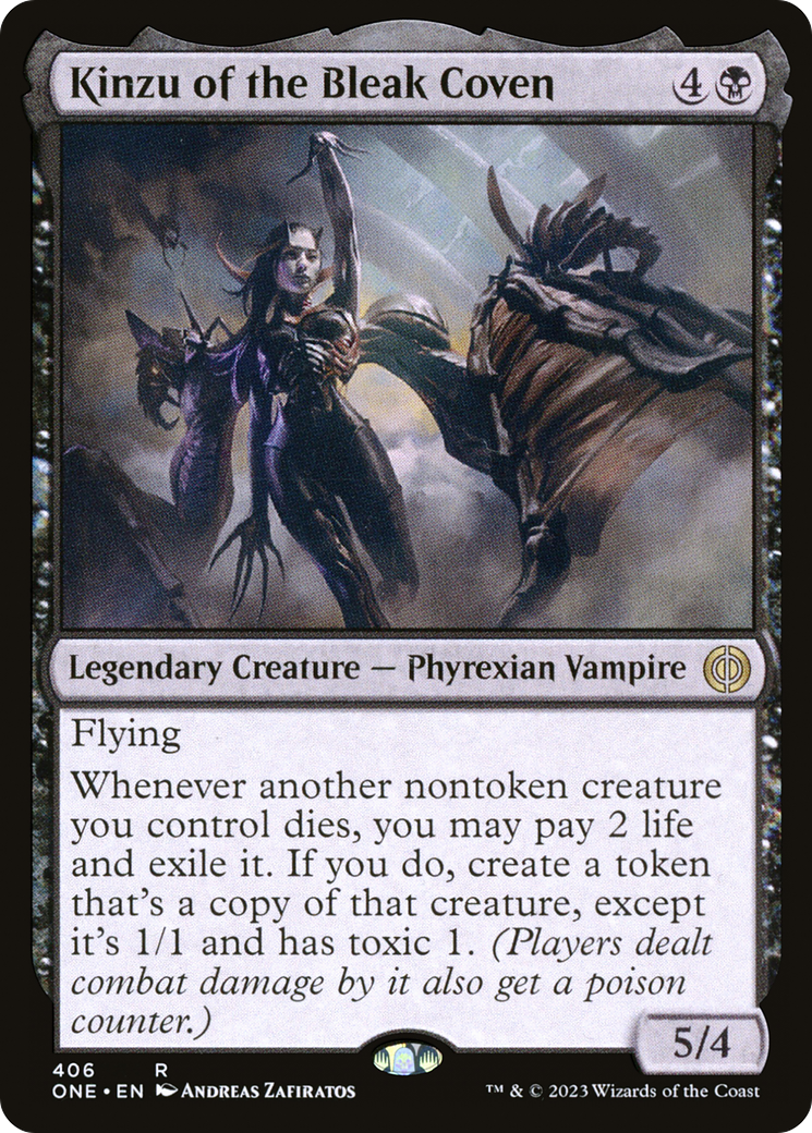 Kinzu of the Bleak Coven [Phyrexia: All Will Be One] - Evolution TCG