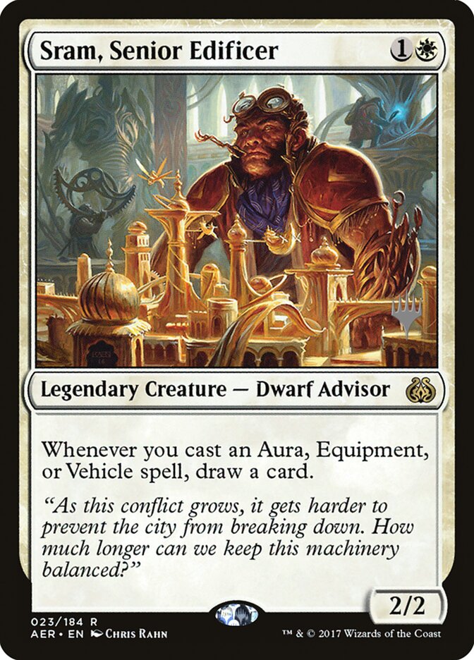 Sram, Senior Edificer [Aether Revolt Promos] - Evolution TCG