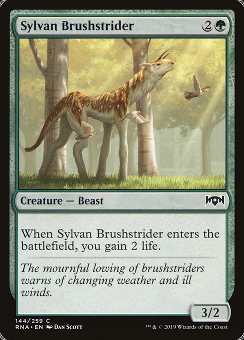 Sylvan Brushstrider [Ravnica Allegiance] - Evolution TCG