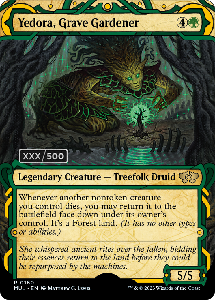 Yedora, Grave Gardener (Serialized) [Multiverse Legends] - Evolution TCG