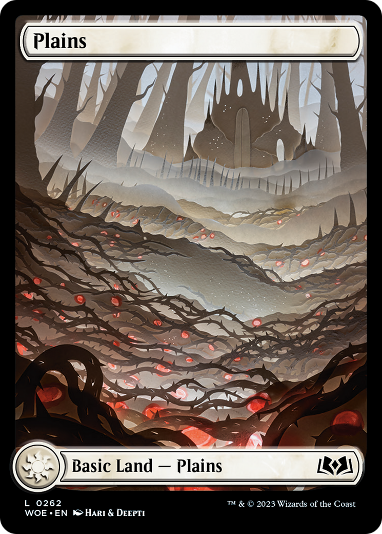 Plains (262) (Full-Art) [Wilds of Eldraine] - Evolution TCG