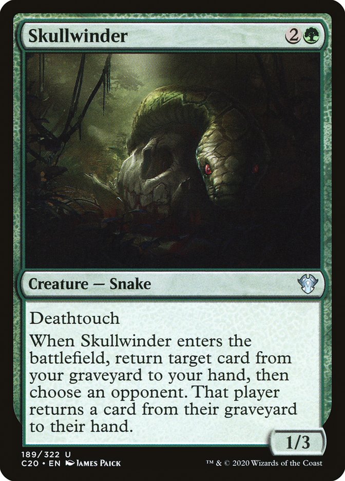 Skullwinder [Commander 2020] - Evolution TCG