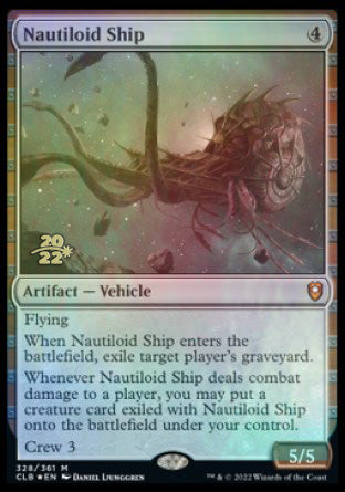 Nautiloid Ship [Commander Legends: Battle for Baldur's Gate Prerelease Promos] - Evolution TCG