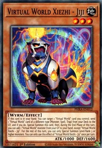Virtual World Xiezhi - Jiji [PHRA-EN012] Common - Evolution TCG